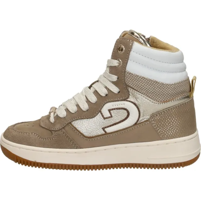 Cruyff Campo High hoge sneakers beige, foto 2