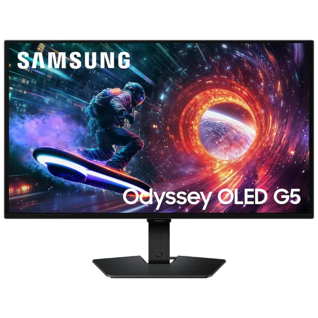 Samsung Odyssey OLED G5 G50F gaming monitor zwart, foto 2