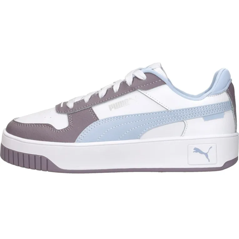 Puma Carina Street sneaker wit paars, foto 2