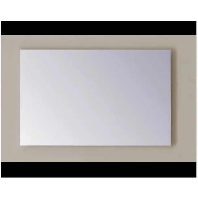 Sanicare Spiegel Sanicare Q-mirrors Zonder Omlijsting 60 x 70 cm PP Geslepen