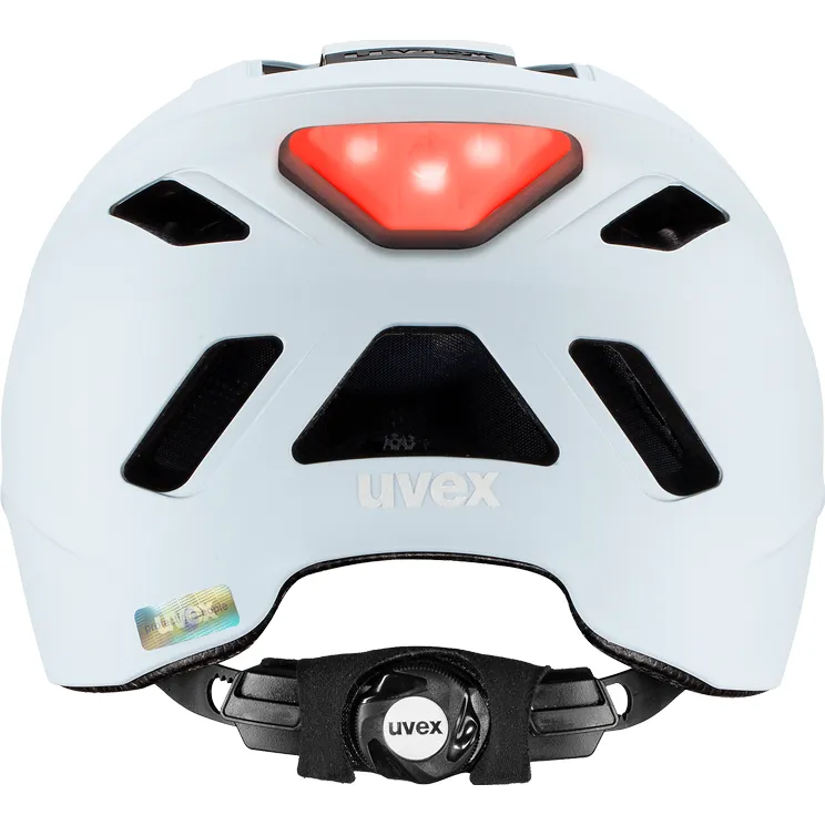 Uvex fietshelm Urban Planet LED cloud matt, foto 2