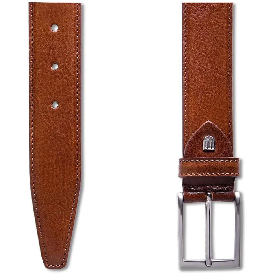 Profuomo leren riem cognac, foto 3