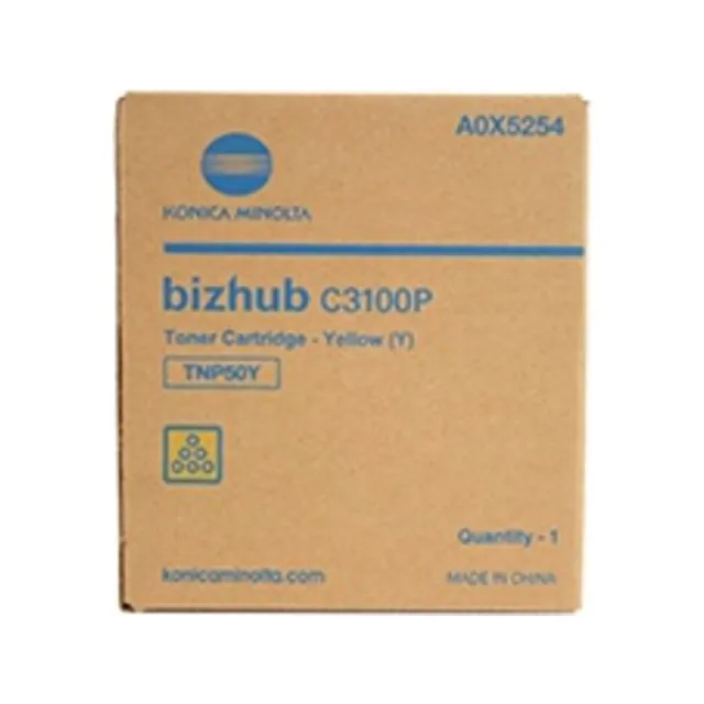 Konica-Minolta Konica Minolta A0X5254 Toner Geel
