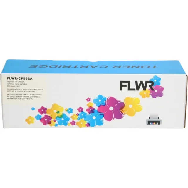 FLWR HP 205A geel (Huismerk (compatible))
