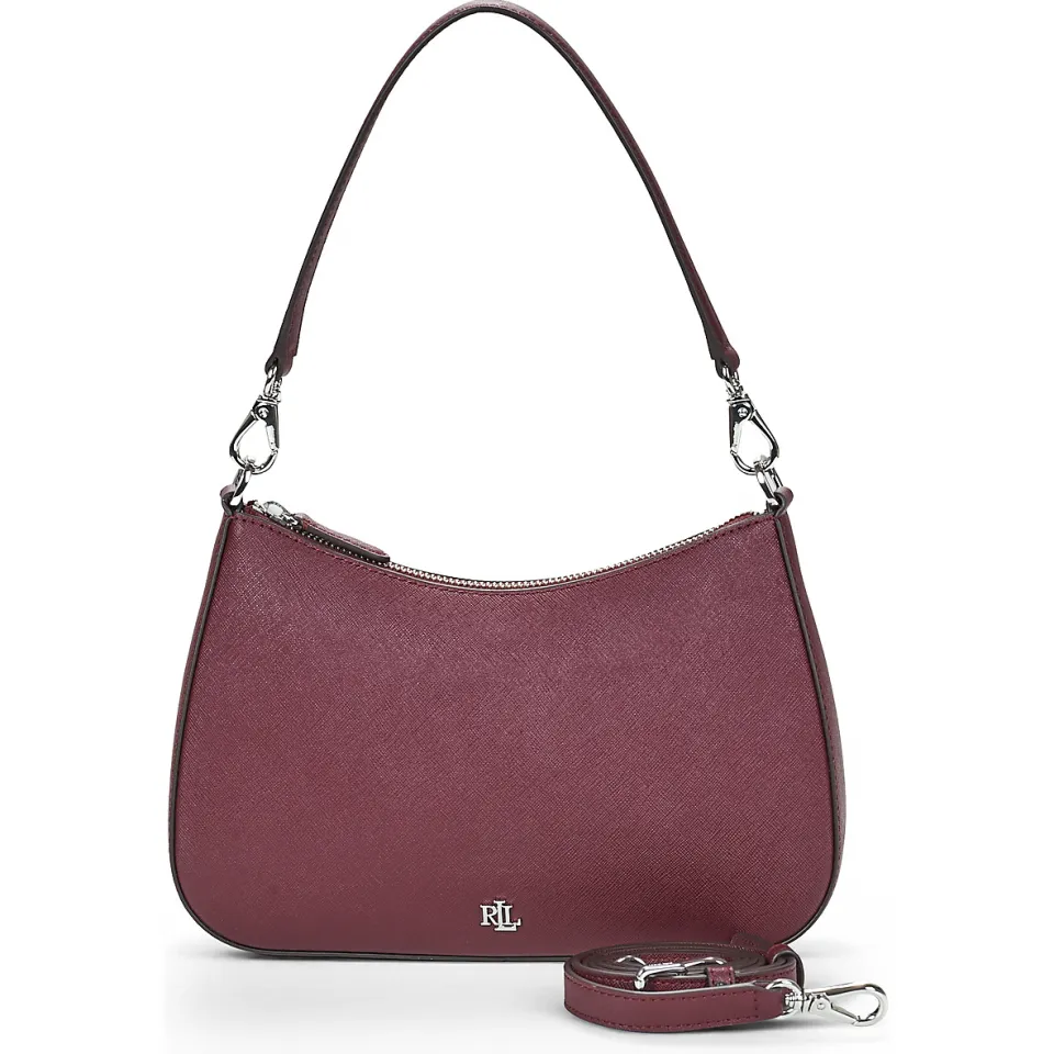 Lauren Ralph Lauren Danni 26 schoudertas bordeaux