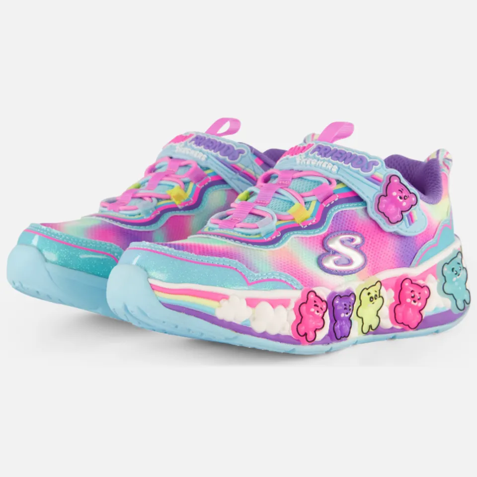 Skechers Gummy Friends peuterschoen meerkleurig blauw, foto 2