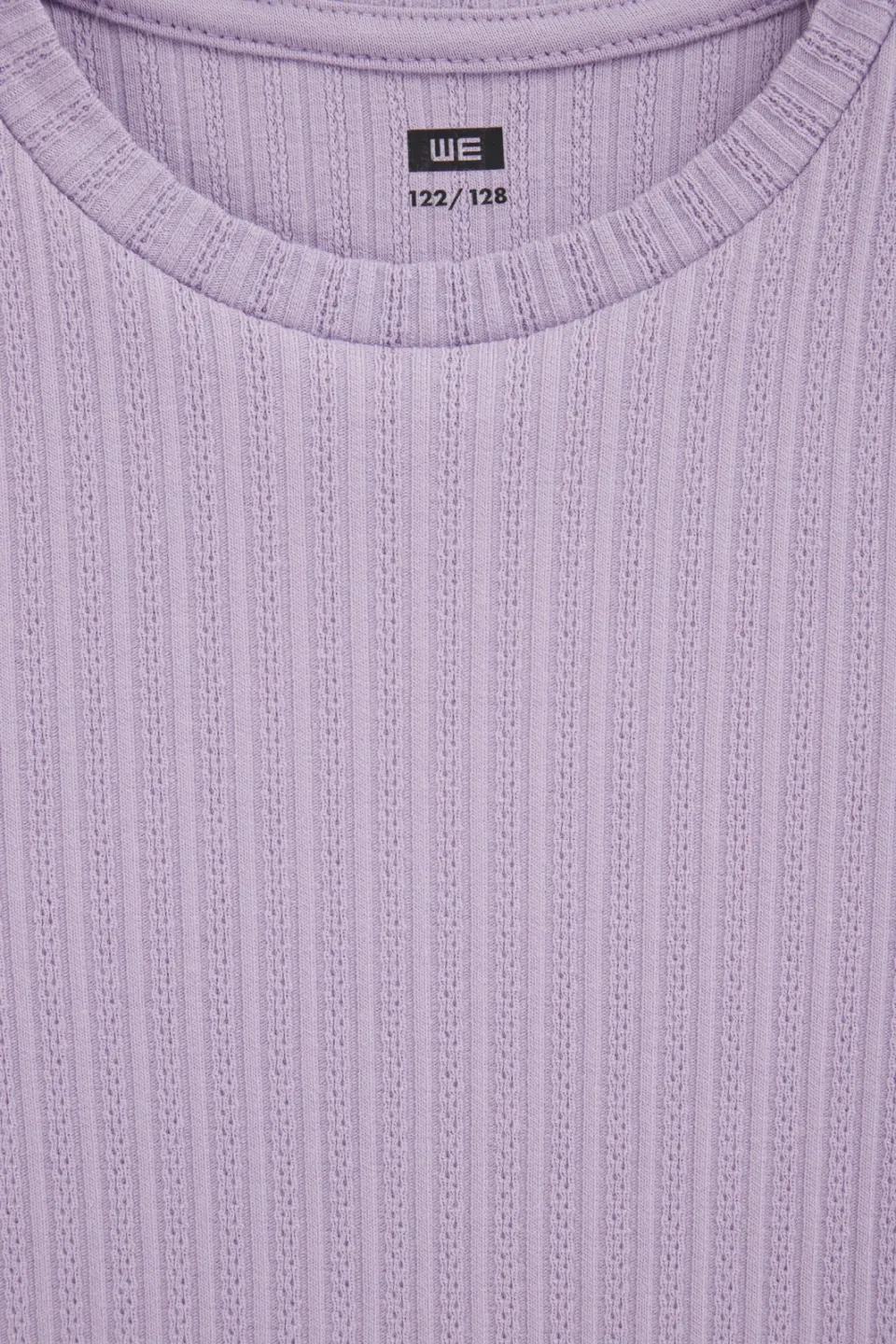WE Fashion gebreide longsleeve lila, foto 7