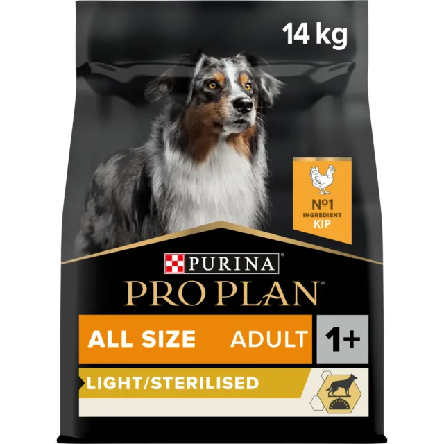 Pro Plan Adult Light Sterilised kip hondenvoer 14 kg, foto 2
