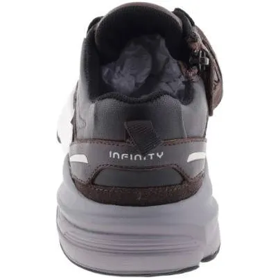 Hip leren sneakers donkerbruin, foto 4