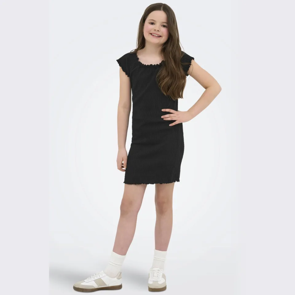 Only Kids midi jurk zwart, foto 3