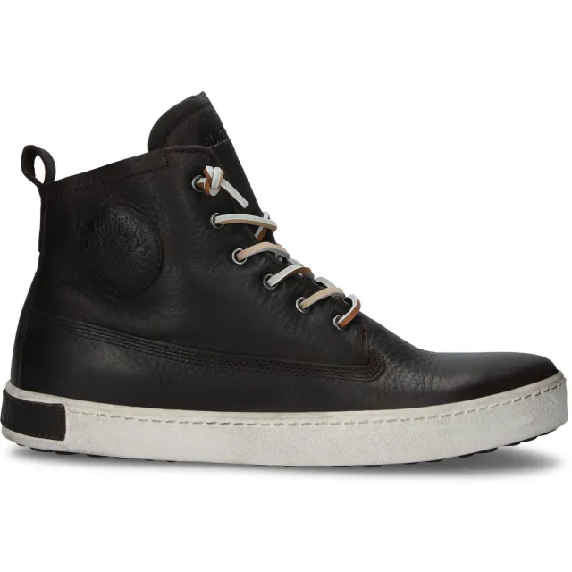 Blackstone Icon - Pinecone - leren boots dark brown