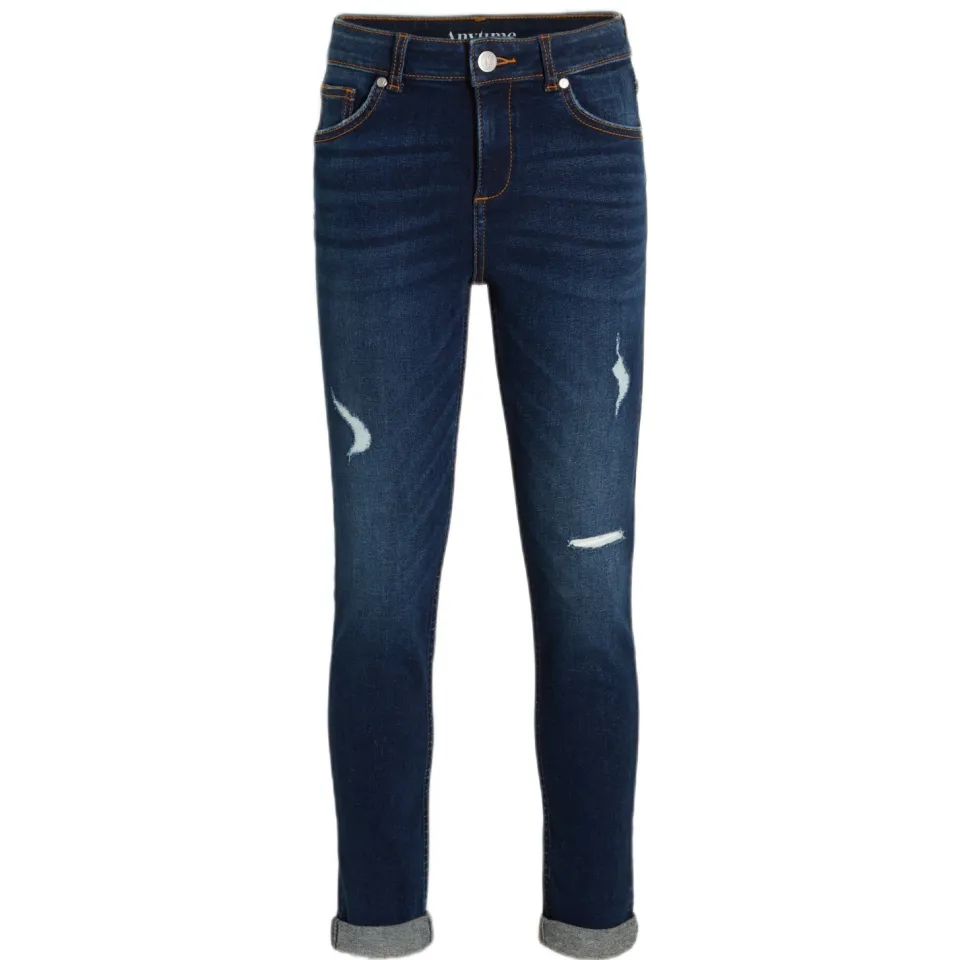 Anytime slim fit jeans dark blue, foto 2