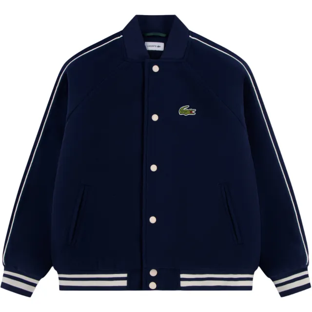 Lacoste baseballjack met logo donkerblauw, foto 2