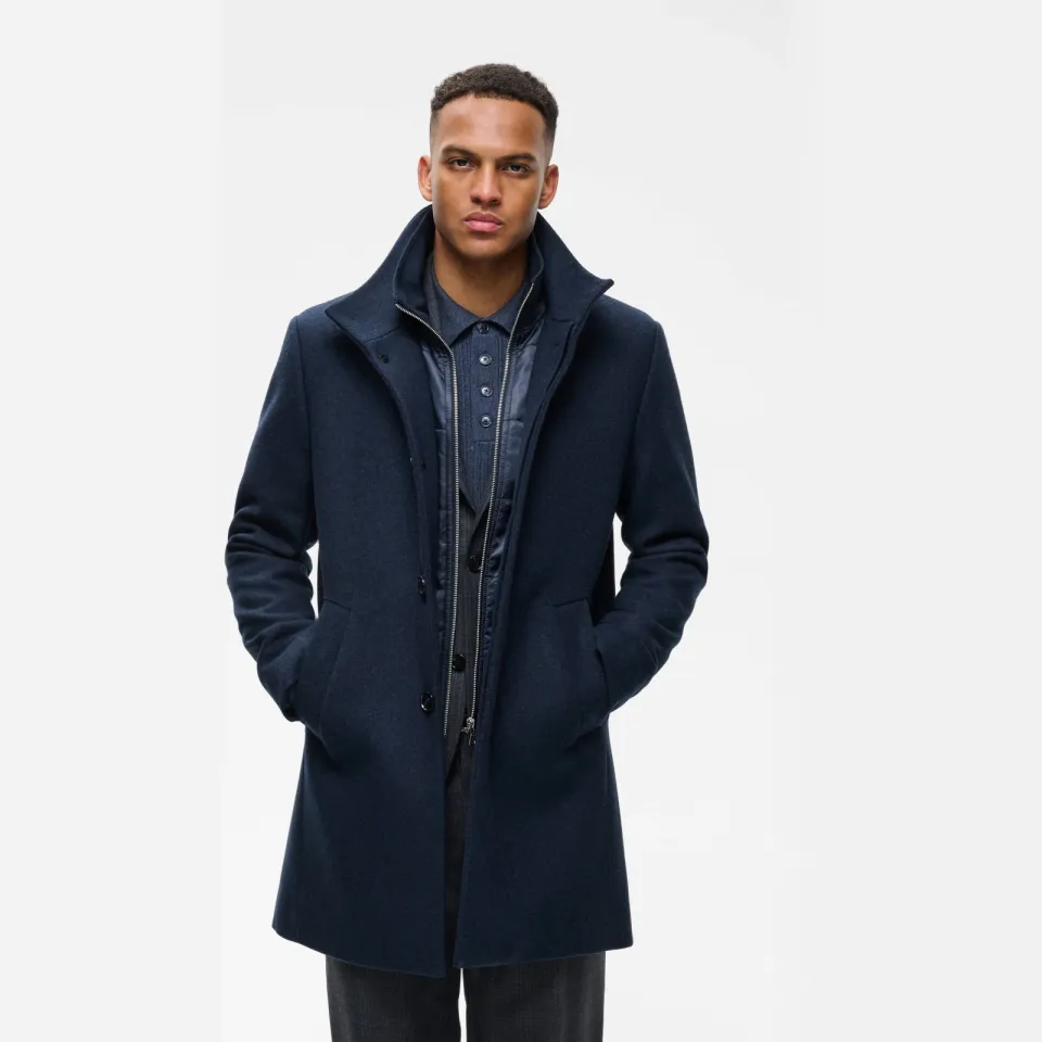 Matinique wintermantel donkerblauw, foto 4