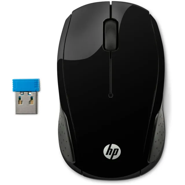 HP 200 draadloze muis zwart