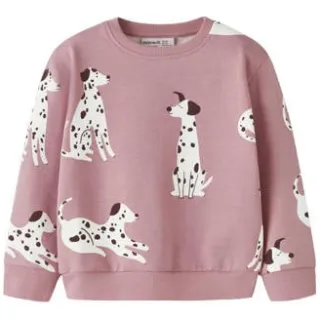 NAME IT MINI sweater met print - roze Trui All over print