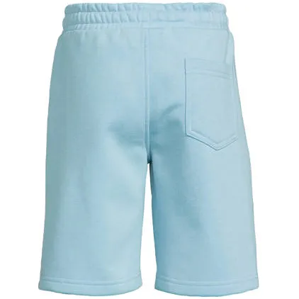 Orange Stars sweatshort lichtblauw, foto 2