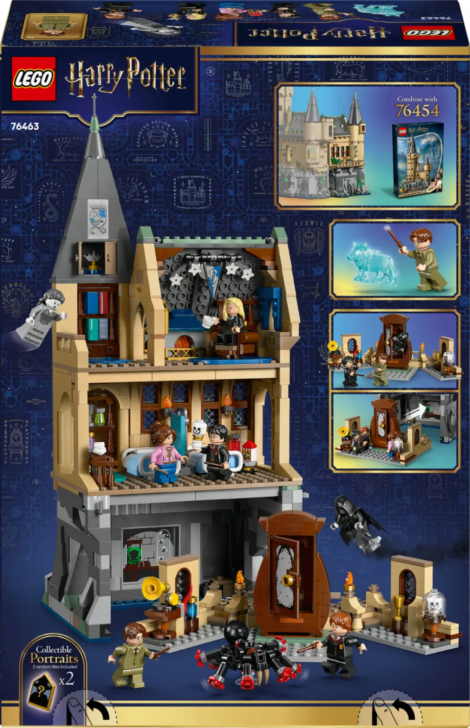 Lego Harry Potter Kasteel Zweinstein: Ziekenzaal Bouwpakket 76463, foto 3