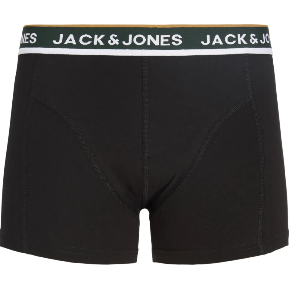 Jack & Jones Sway boxershorts donkergroen/grijs/zwart, foto 2