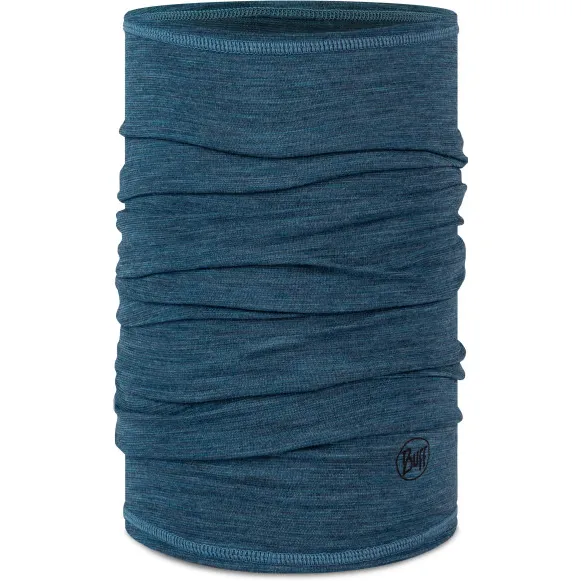 Buff Lightweight Merino Wool colsjaal blauw