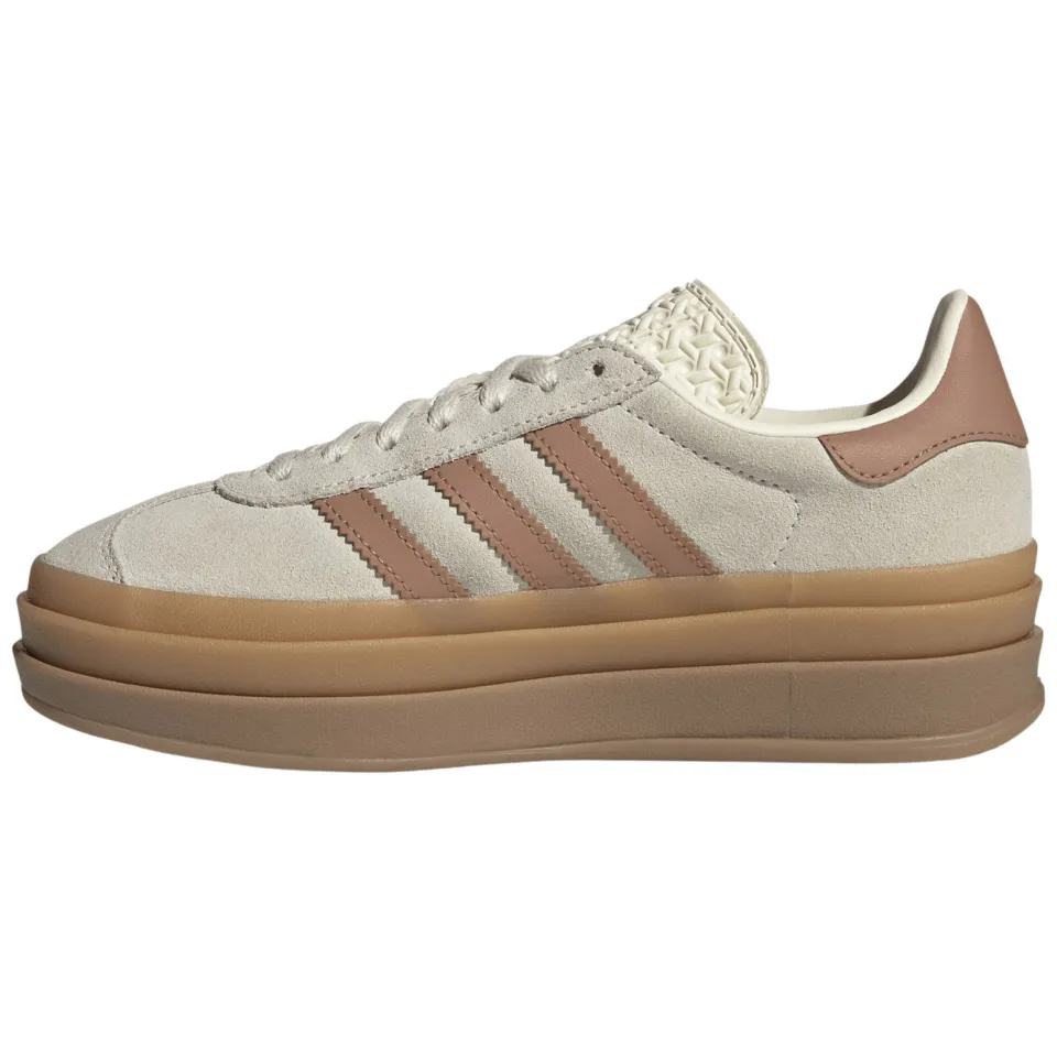 Adidas Originals Gazelle Bold leren sneakers - ecru, foto 3
