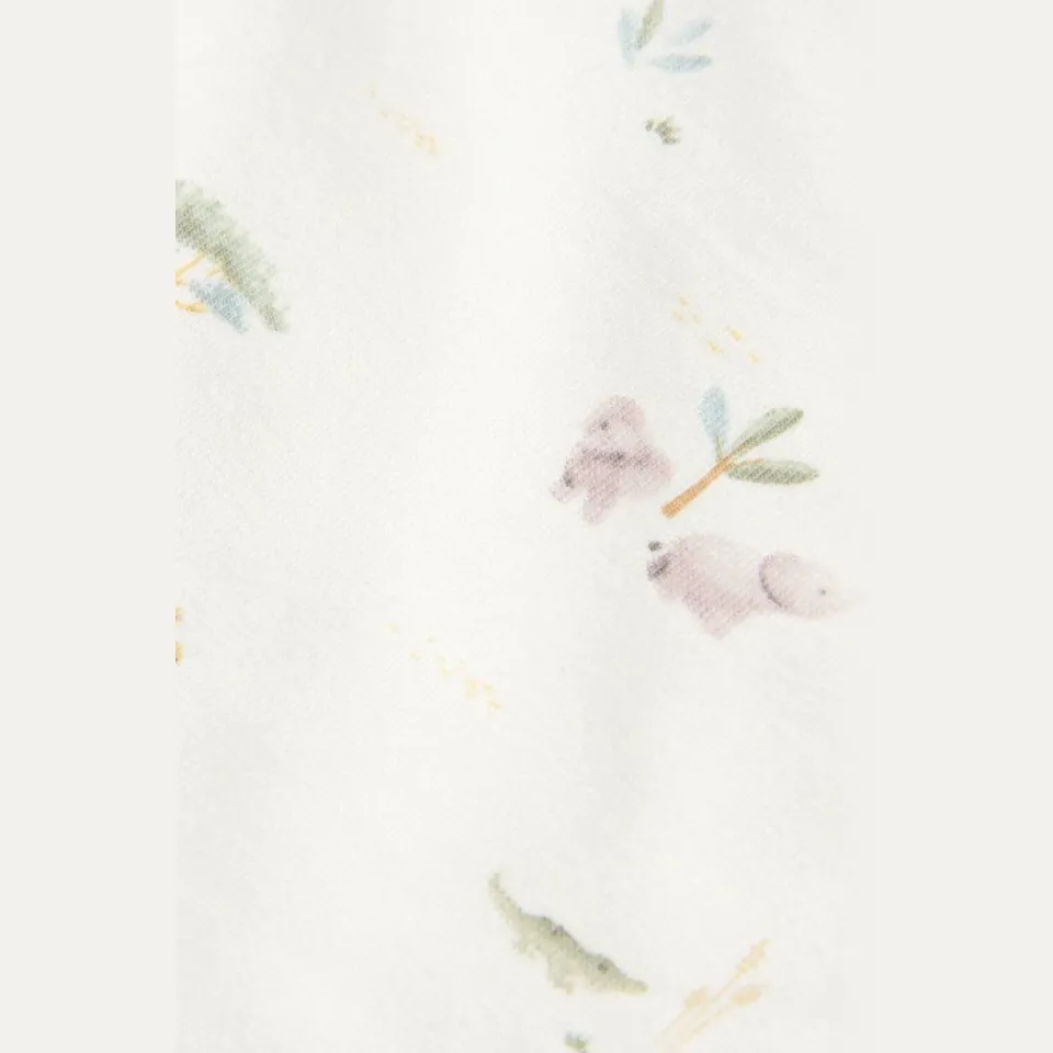 Little Dutch katoenen romper met print - crème, foto 5