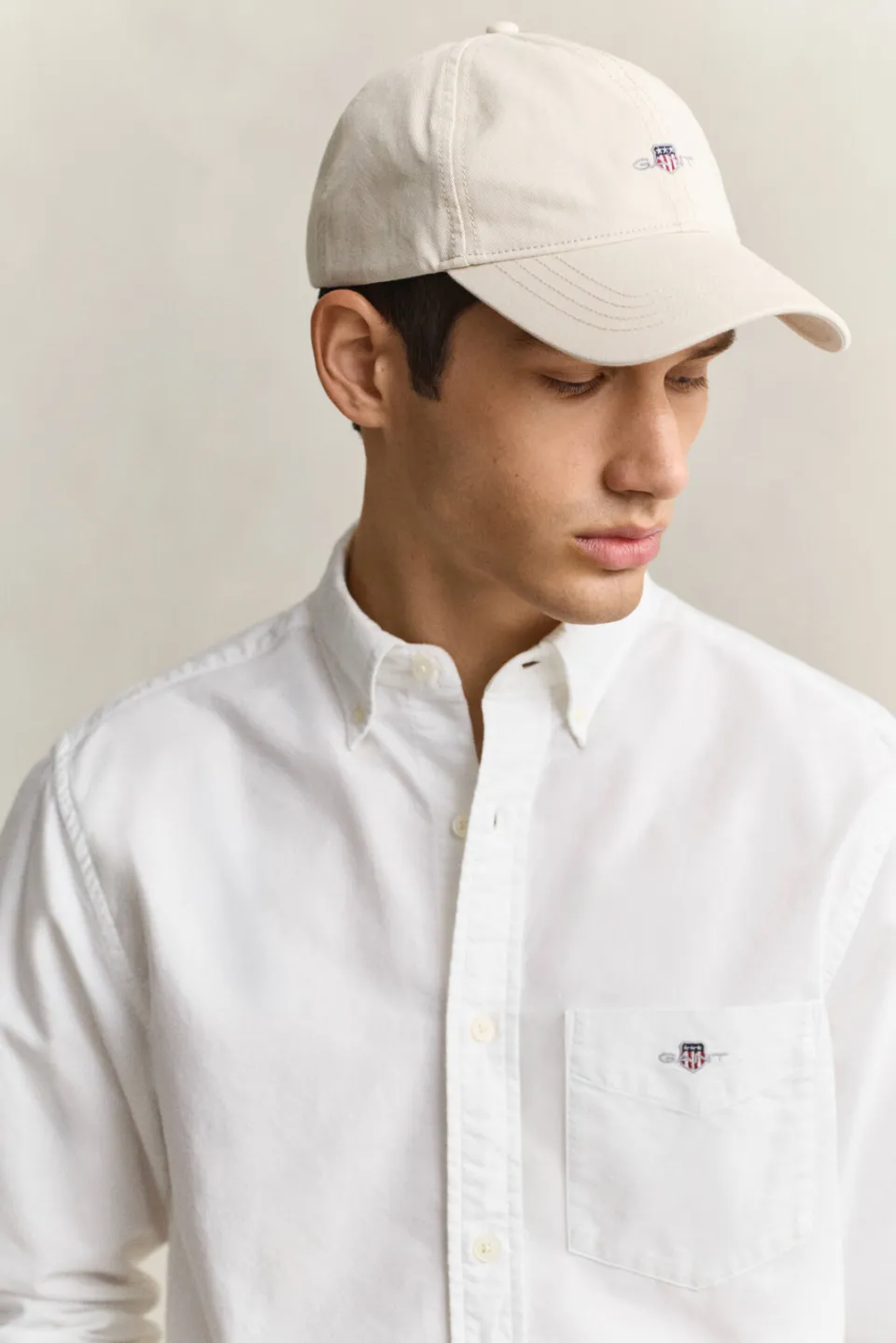 Gant regular fit oxford overhemd wit, foto 4