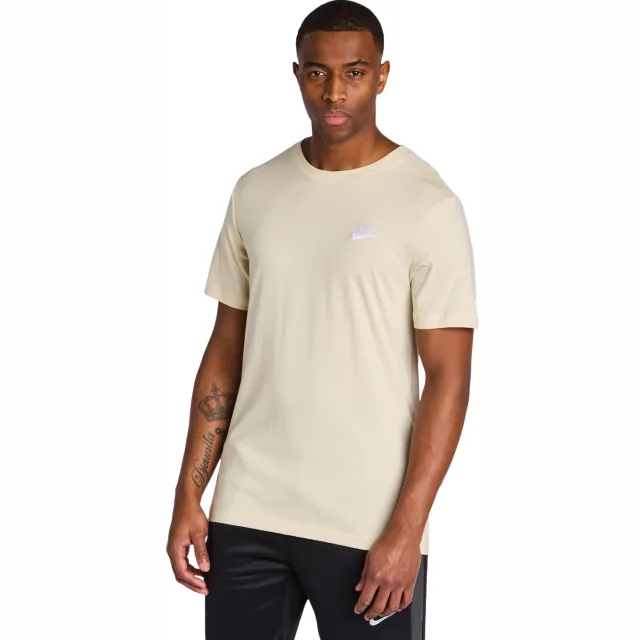 Nike Club T-shirts Heren - Beige