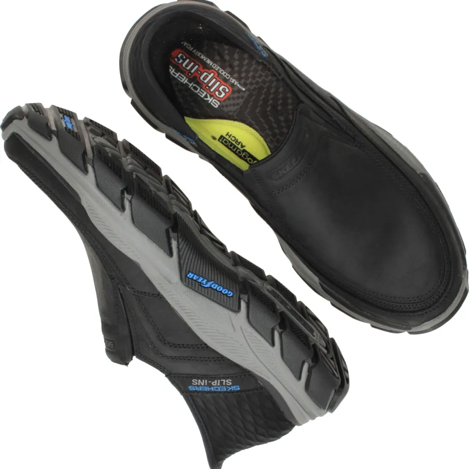 Skechers Slip-ins RF Respected instapper zwart, foto 4