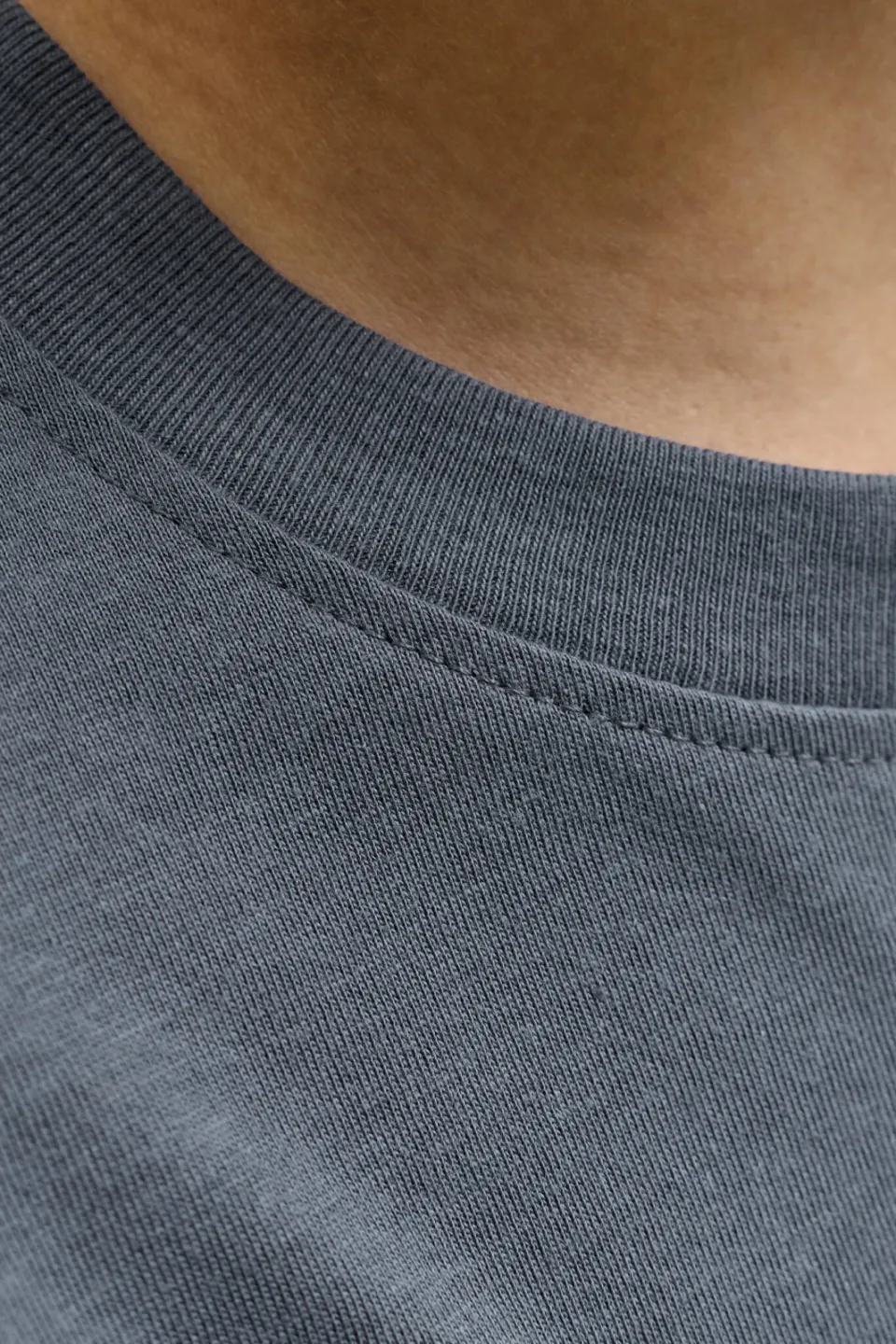 Jack & Jones t-shirt met logoprint grijs, foto 4