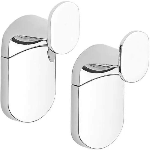 Sapho Handdoekhaak 2PCS Sapho Zero 6.3x3 cm Chroom
