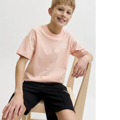 Jack & Jones T-shirt zalmroze, foto 3