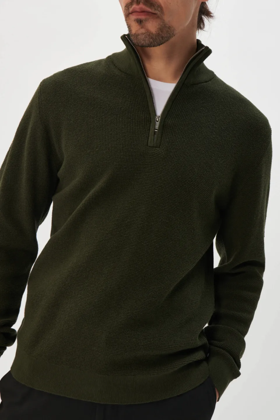 Matinique pullover donkergroen groen, foto 5