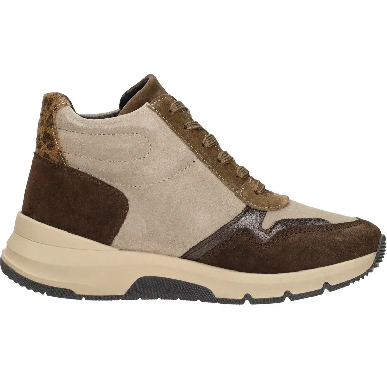 Sub55 Comfort Collection Jasmin 21 hoge sneakers beige