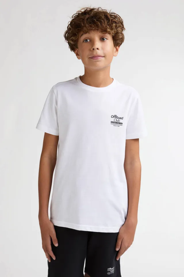 Petrol Industries t-shirt met backprint wit, foto 7
