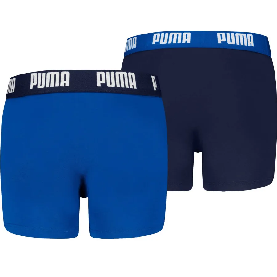 Puma boxershorts blauw donkerblauw set van 2, foto 3