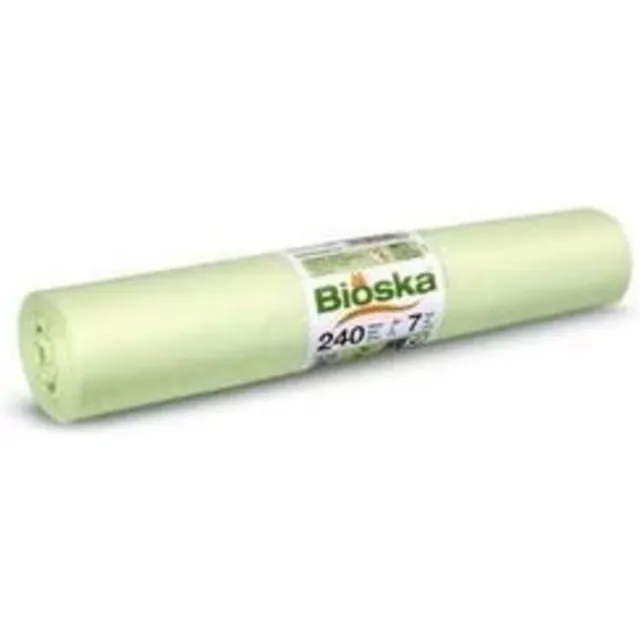 Bioska containerzakken 240 liter lichtgroen