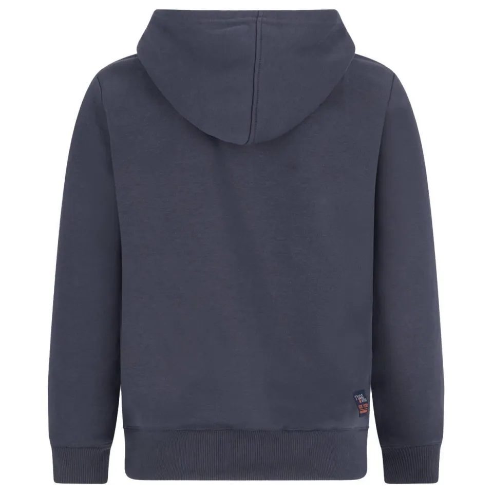 TYGO & vito hoodie met print donkerblauw, foto 3