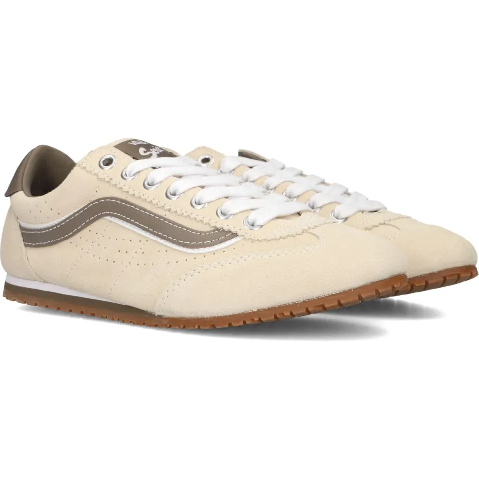 Vans Super Lowpro Laces lage sneakers beige, foto 3