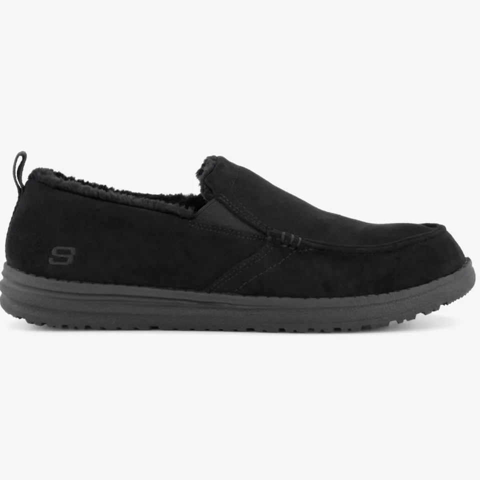 Skechers Melson Willmore pantoffels zwart