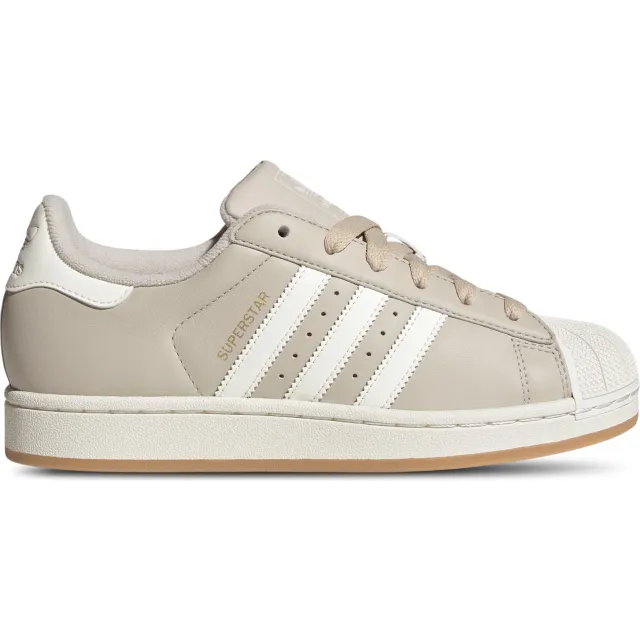 Adidas Superstar Sneakers Dames - Beige - Leer