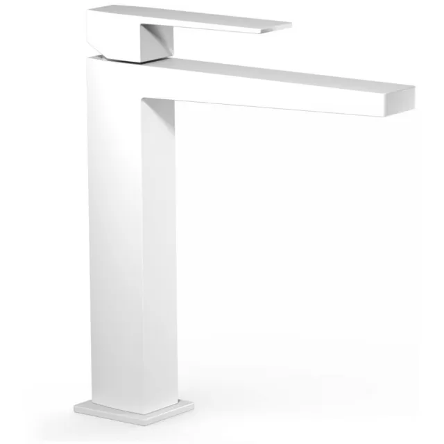 Tres Slim Exclusive wastafelmengkraan mat wit Mat wit -