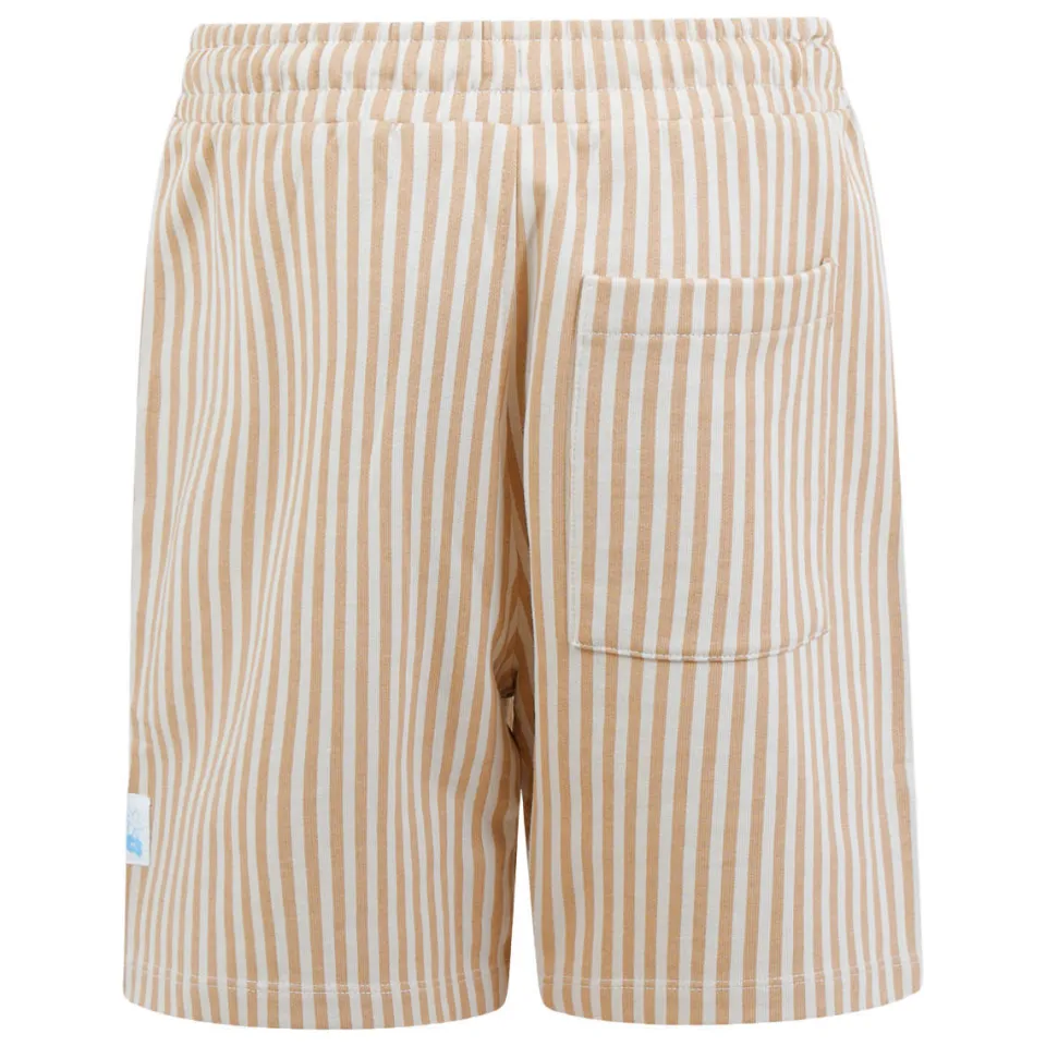 Shoeby gestreepte sweatshort zand, foto 3