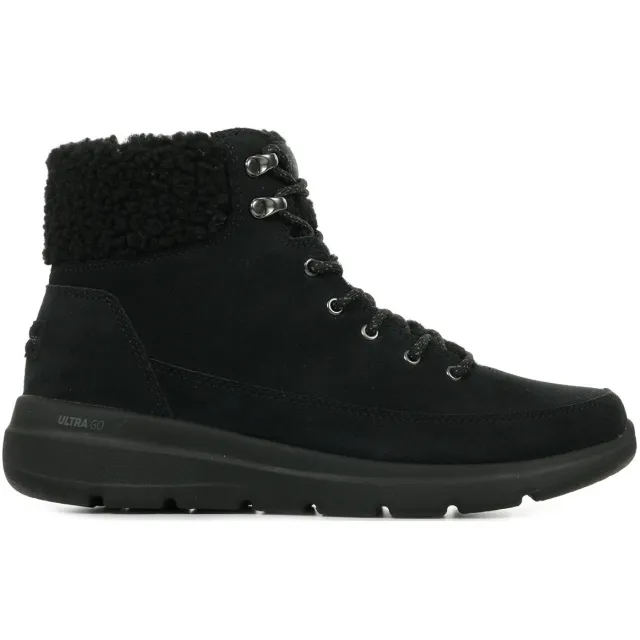 Skechers Glacial Ultra Woodlands laars zwart