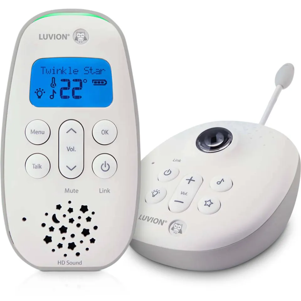 Luvion Icon Clear 75 DECT audio babyfoon, foto 4