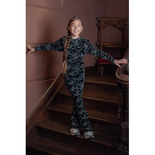 Like Flo fluwelen longsleeve antraciet, foto 3
