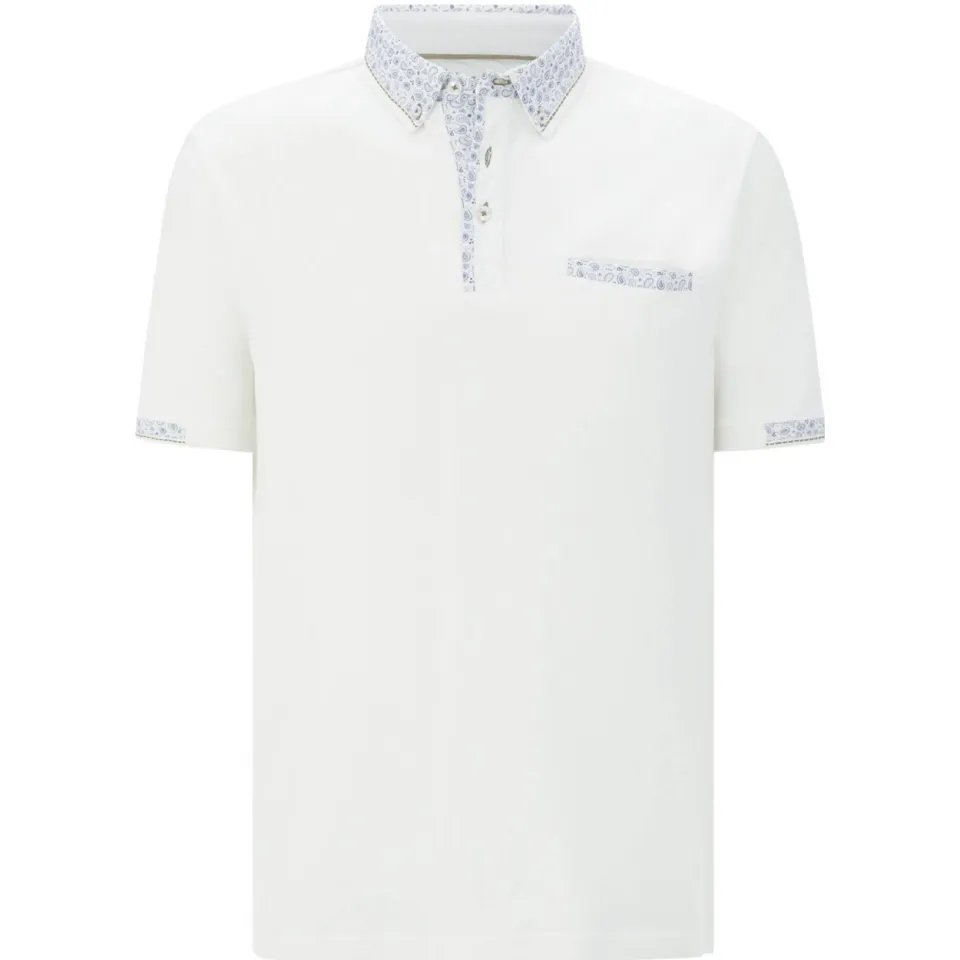 Babista regular fit polo Plus Size +FIT Collectie - wit, foto 2