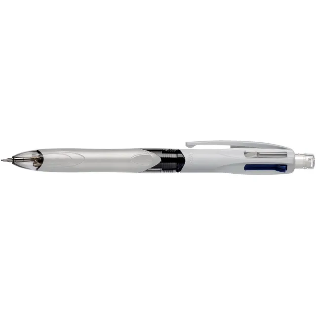 Bic Balpen bic 3kleuren met vulpotlood hb 0.7mm medium Wit blauw