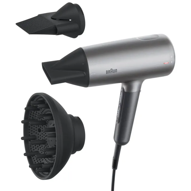 Braun HD 4.3 Super IONTEC föhn grijs Zwart