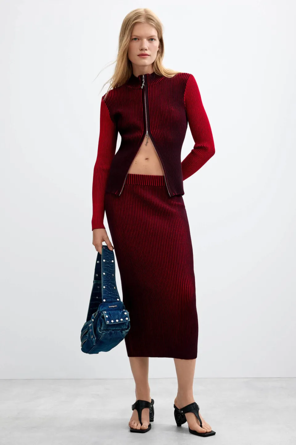 Desigual pullover - rood, foto 2